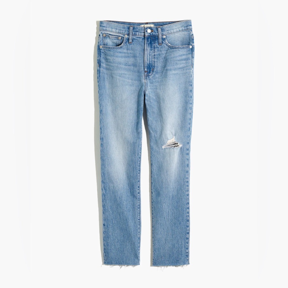 Madewell Perfect Vintage Distressed Crop Jean - Tall